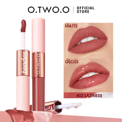 O.TWO.O 2in1 Matte Lipstick Lip oil
