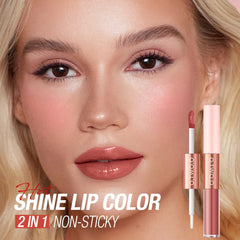 O.TWO.O 2in1 Matte Lipstick Lip oil