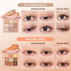 O.TWO.O Sheen Eyeshadow Palette