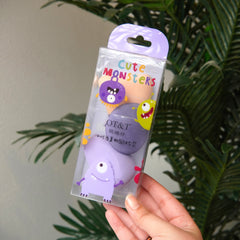 Cute Monster Makeup Sponge Set