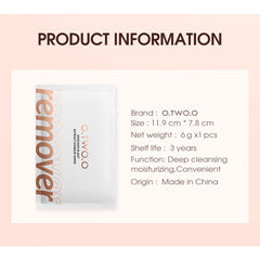 O.TWO.O Makeup Remover Wipes