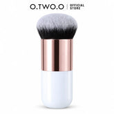 O.TWO.O Fluffy Brush with dense rounded bristles and rose-gold ferrule in Pakistan
