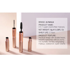 O.TWO.O Miracle Fiber & Mascara