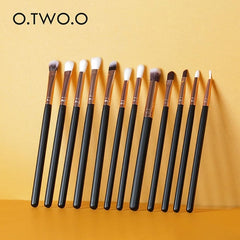 O.TWO.O Eye Makeup Brush Set Black