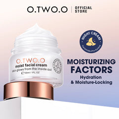 O.TWO.O Moist Facial Night Cream
