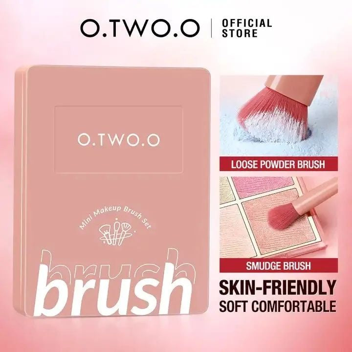 O.TWO.O 5pcs Brushes with Mirror