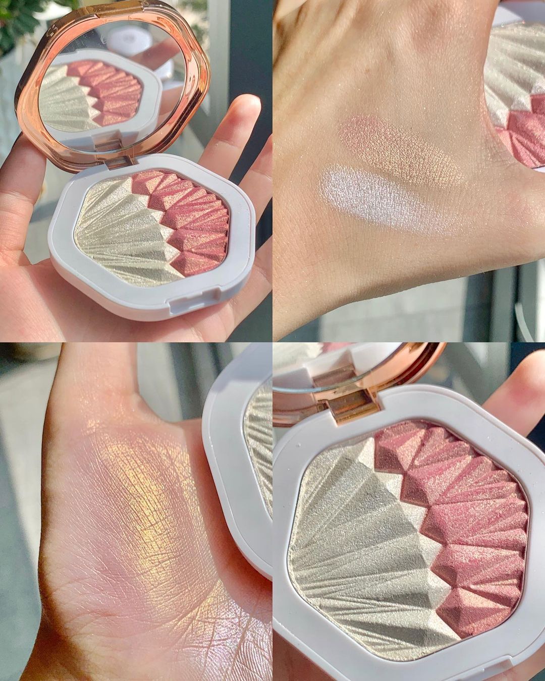 O.TWO.O 2 In 1 Highlighter Powdery Cake