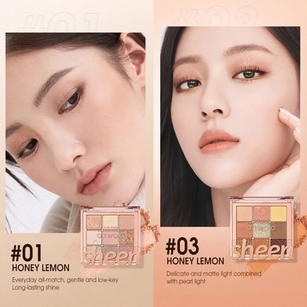 O.TWO.O Sheen Eyeshadow Palette