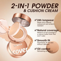 2in1 Powder & Cushion Cream