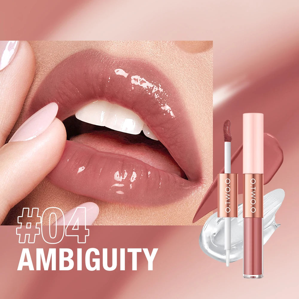 O.TWO.O 2in1 Matte Lipstick Lip oil