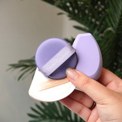 Cute Monster Makeup Sponge Set