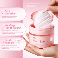O.TWO.O Peach Soothe Cleansing Pads