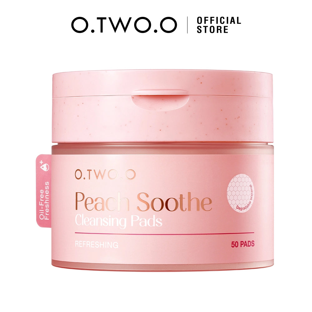 O.TWO.O Peach Soothe Cleansing Pads