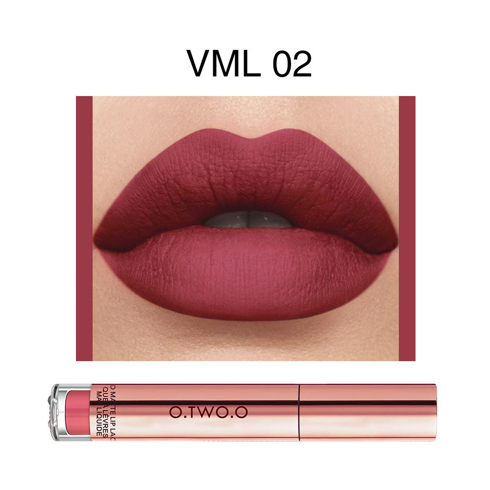 O.TWO.O Velvet Matte Liquid Lipstick Copper Packing – O.TWO.O Store