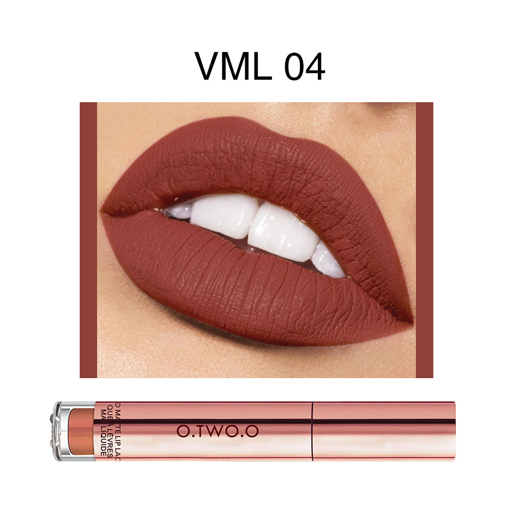 O.TWO.O Velvet Matte Liquid Lipstick Copper Packing – O.TWO.O Store