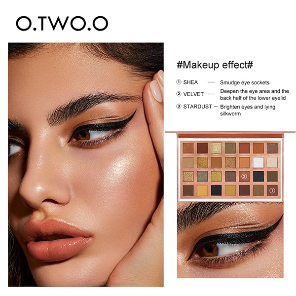 O.TWO.O 28 Colors Eyeshadow Palette