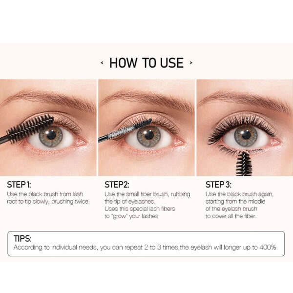 O.TWO.O Miracle Fiber & Mascara