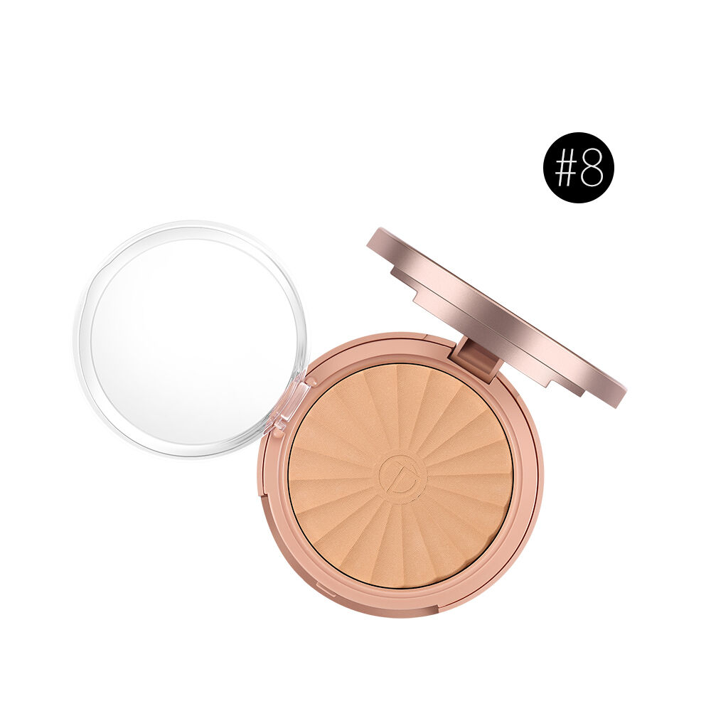 O.TWO.O Rose Gold Compact Powder