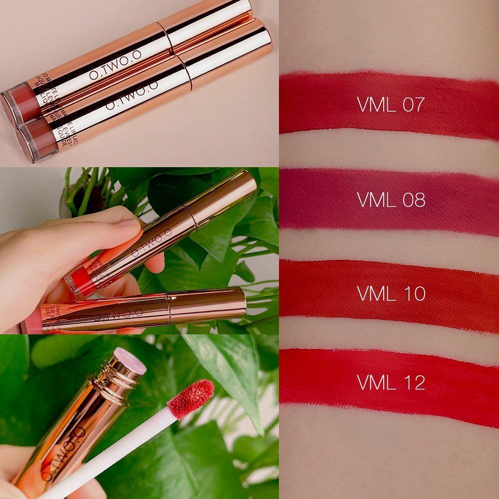O.TWO.O Velvet Matte Liquid Lipstick Copper Packing – O.TWO.O Store