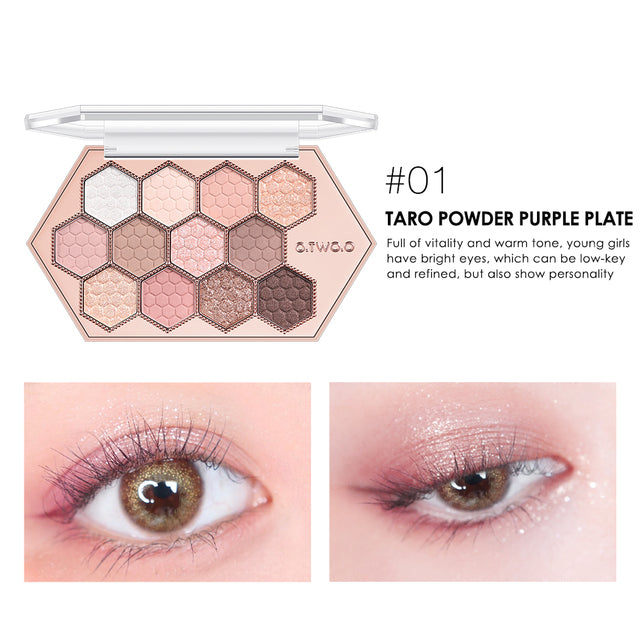 O.TWO.O Honeycomb Diamond Eye Shadow Palette
